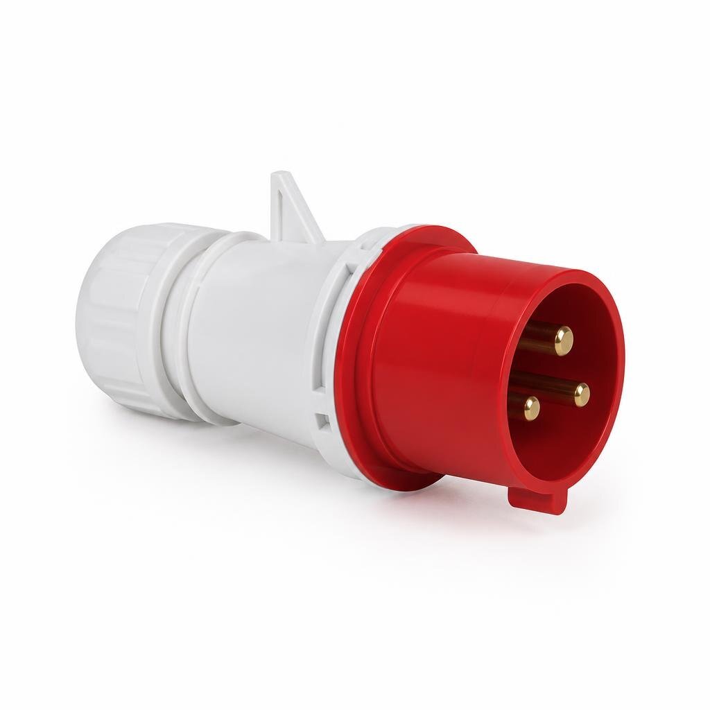 YMZ 013 16A 3PIN 240V INDUSTRIAL PLUG