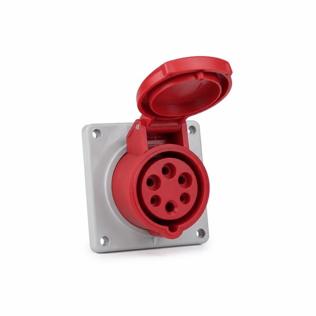 YMZ 215 16A 5PIN 415V INDUSTRIAL CONNECTOR SOCKET