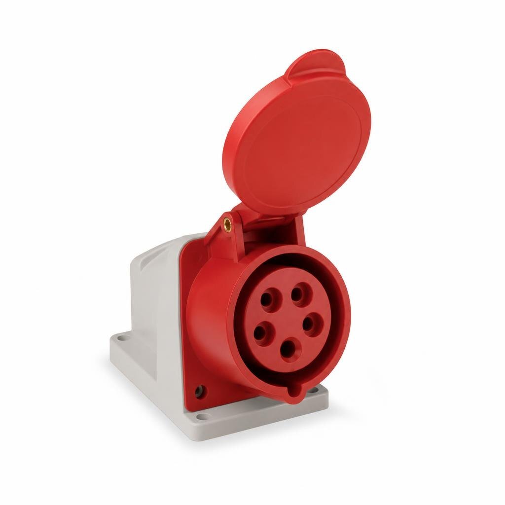 YMZ 225 32A 5PIN 415V INDUSTRIAL CONNECTOR SOCKET