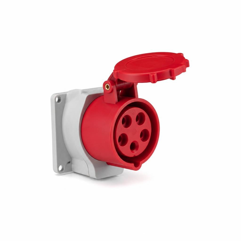 YMZ 115 16A 5PIN 415V INDUSTRIAL WALL SOCKET
