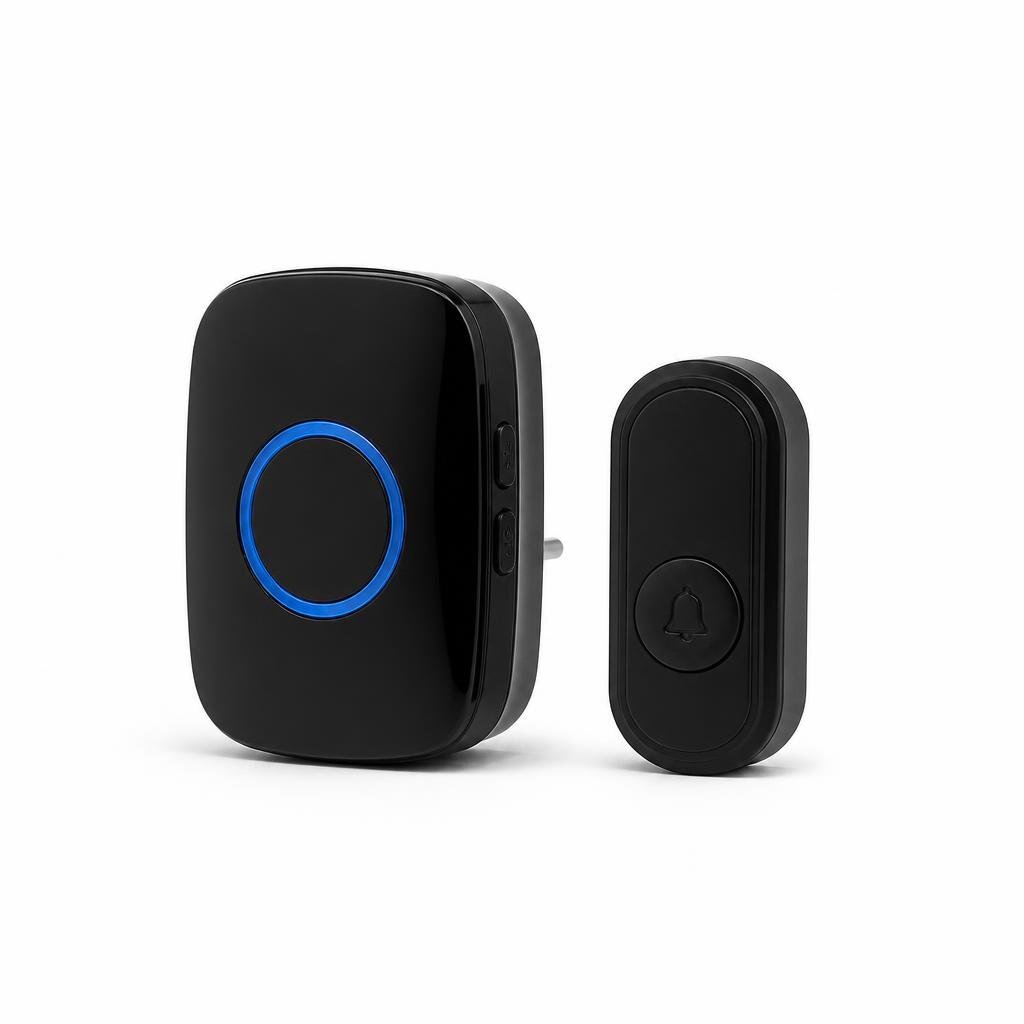 IT-PRO WD-1137B BLACK DIGITAL WIRELESS DOOR BELL