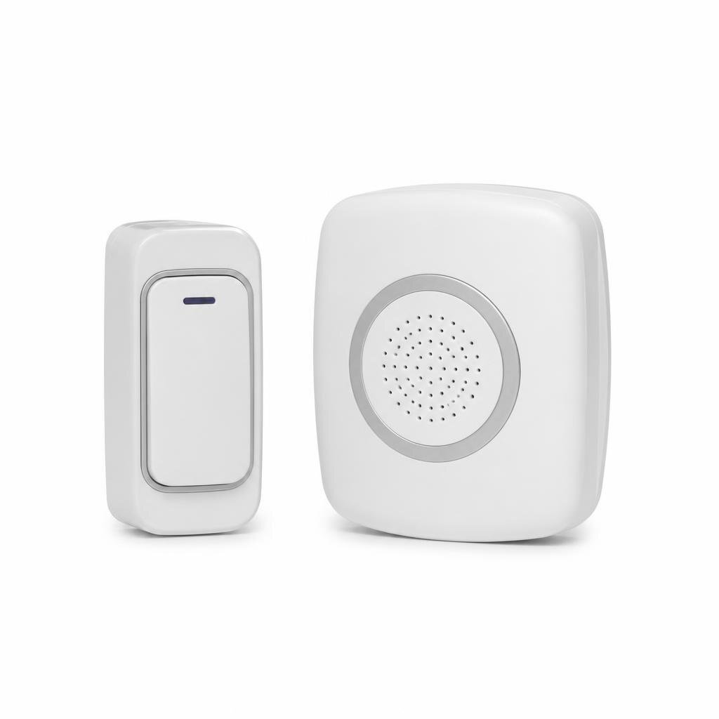 IT-PRO WD-1137W WHITE DIGITAL WIRELESS DOOR BELL
