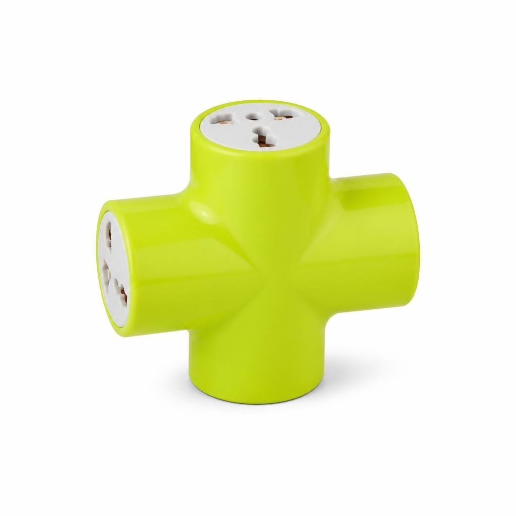 EUROSAFE 8744 4WAY T-ADAPORT NEON