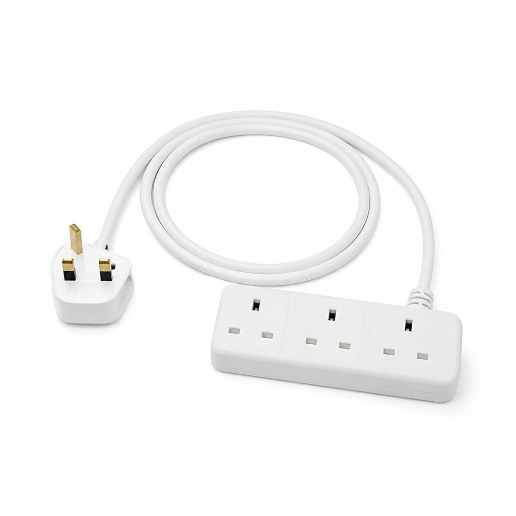 MD 3G TRAILING SOCKET C/W 2M WIRE & PLUG TOP
