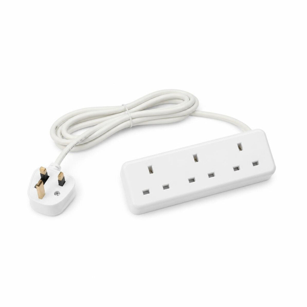MD 4G TRAILING SOCKET C/W 2M WIRE & PLUG TOP