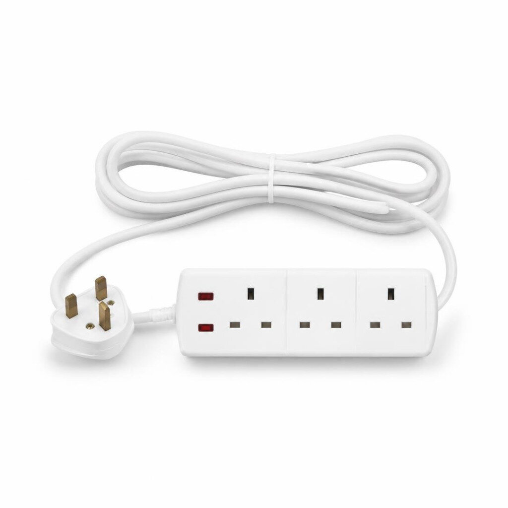 RAPID-TECH 3G X 2M TRAILING SOCKET WITH SURGE PROTECTOR - SIRIM