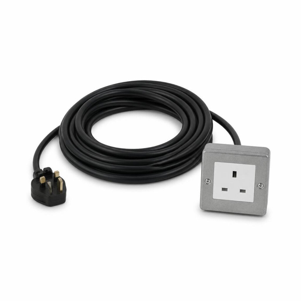 1G 13A METAL CLAD C/W 10M 70/0076 CABLE & PLUG TOP