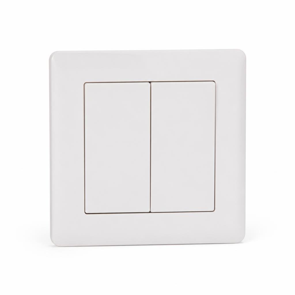 HAGER MUSE WGML121P 2G PRESS BELL SWITCH