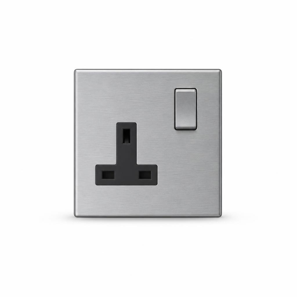 HAGER MUSE WGMS115S 15A 1G SWITCH SOCKET