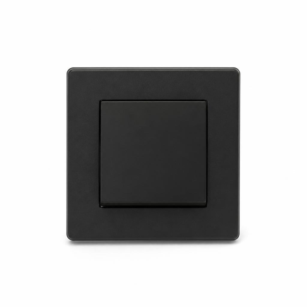 HAGER MUSE WGML111KB 1G 1W SWITCH (KNIGHT BLACK)