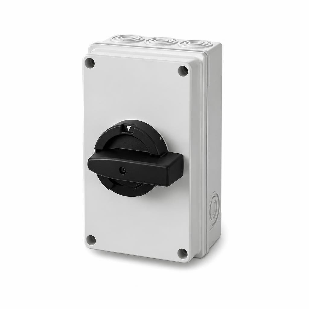 MD 20A 3P WEATHERPROOF ISOLATOR