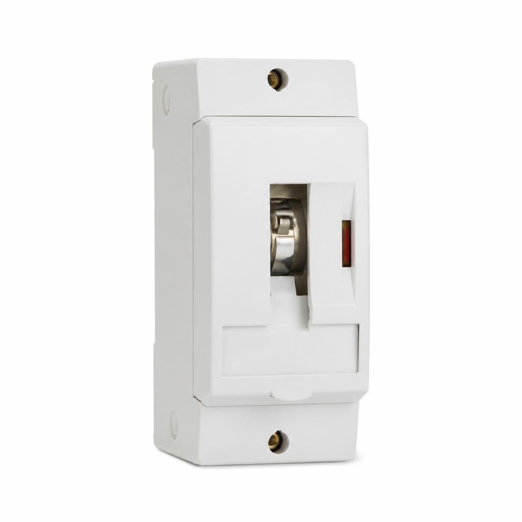 DLX 100A CUT OUT UNIT C/W MIRROR INDICATOR FUSE