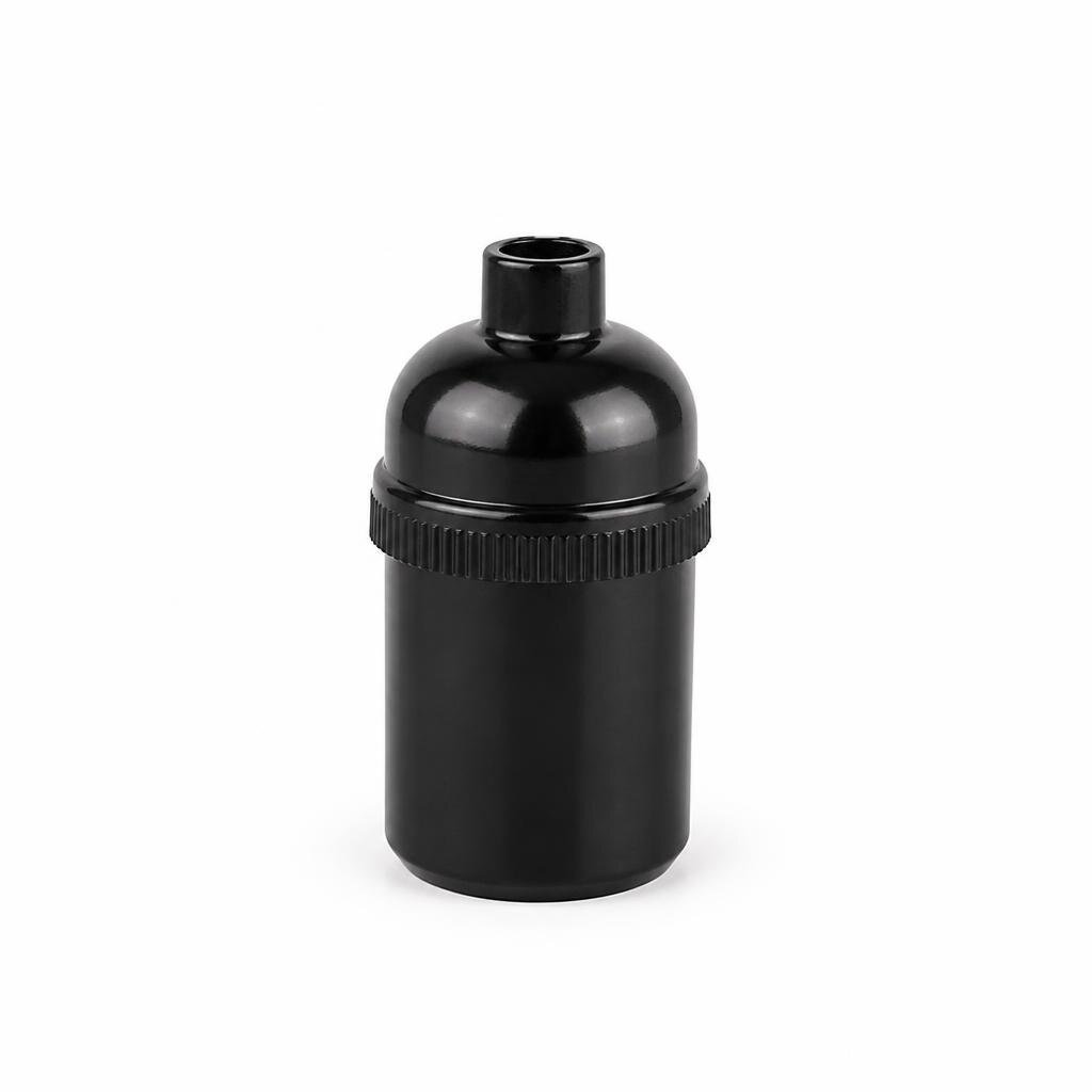 ELEGANT BLACK BC ADAPTOR LAMP HOLDER