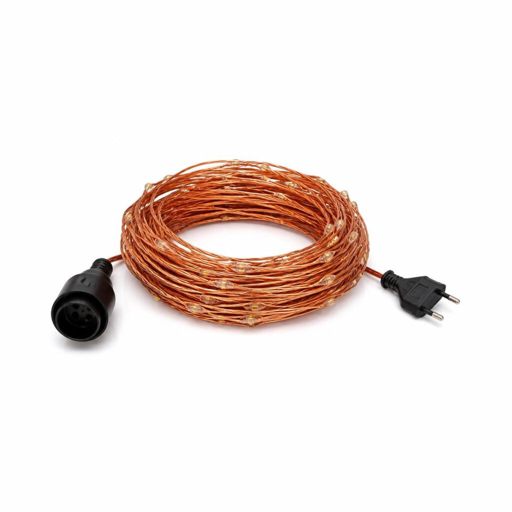 FIGHTER E27 50M 100L LED STRING WIRE COPPER (WALL)