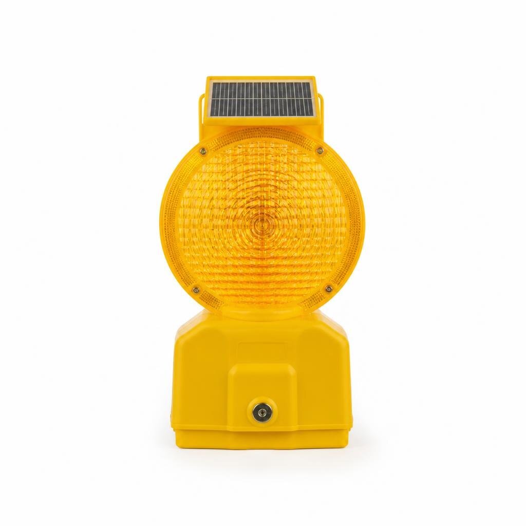 M-WL-015 YELLOW BLINKER LIGHT (SOLAR)