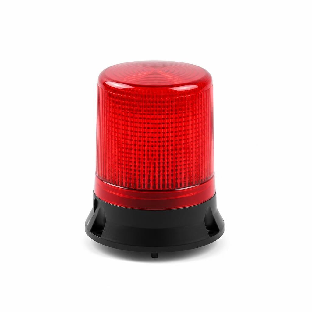 WL200 4"AC 240V RED LED WARNING LIGHT