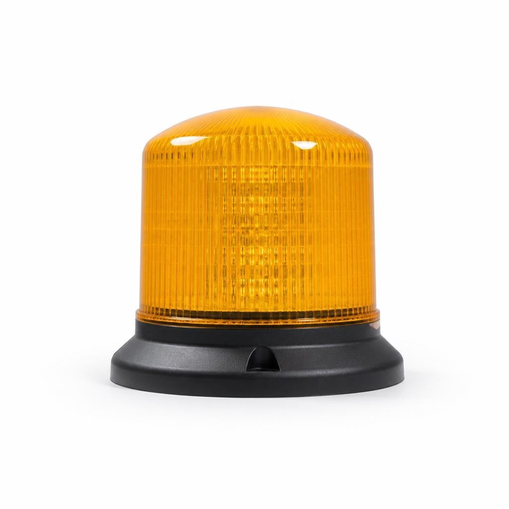 WL200 4"AC 240V YELLOW LED WARNING LIGHT