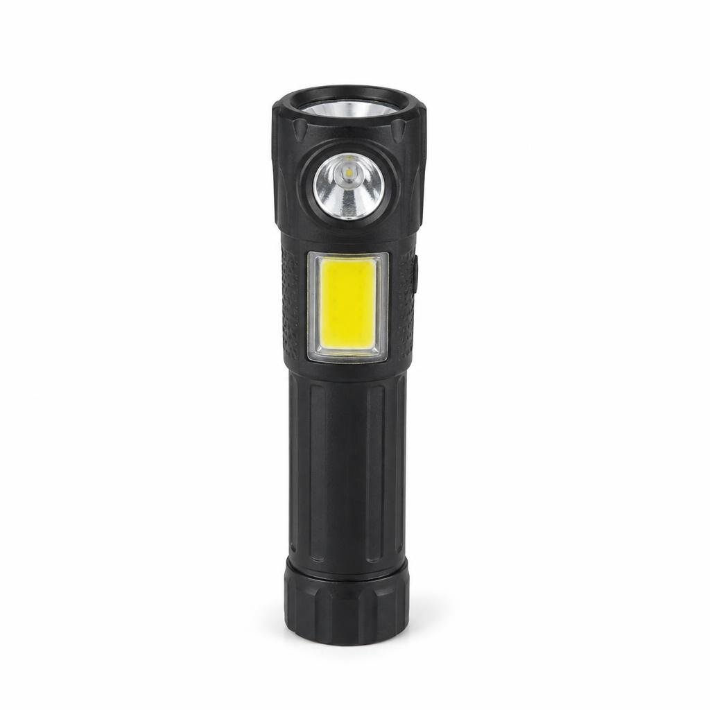3FUNCTION LED TORCH LIGHT USB CHARGE