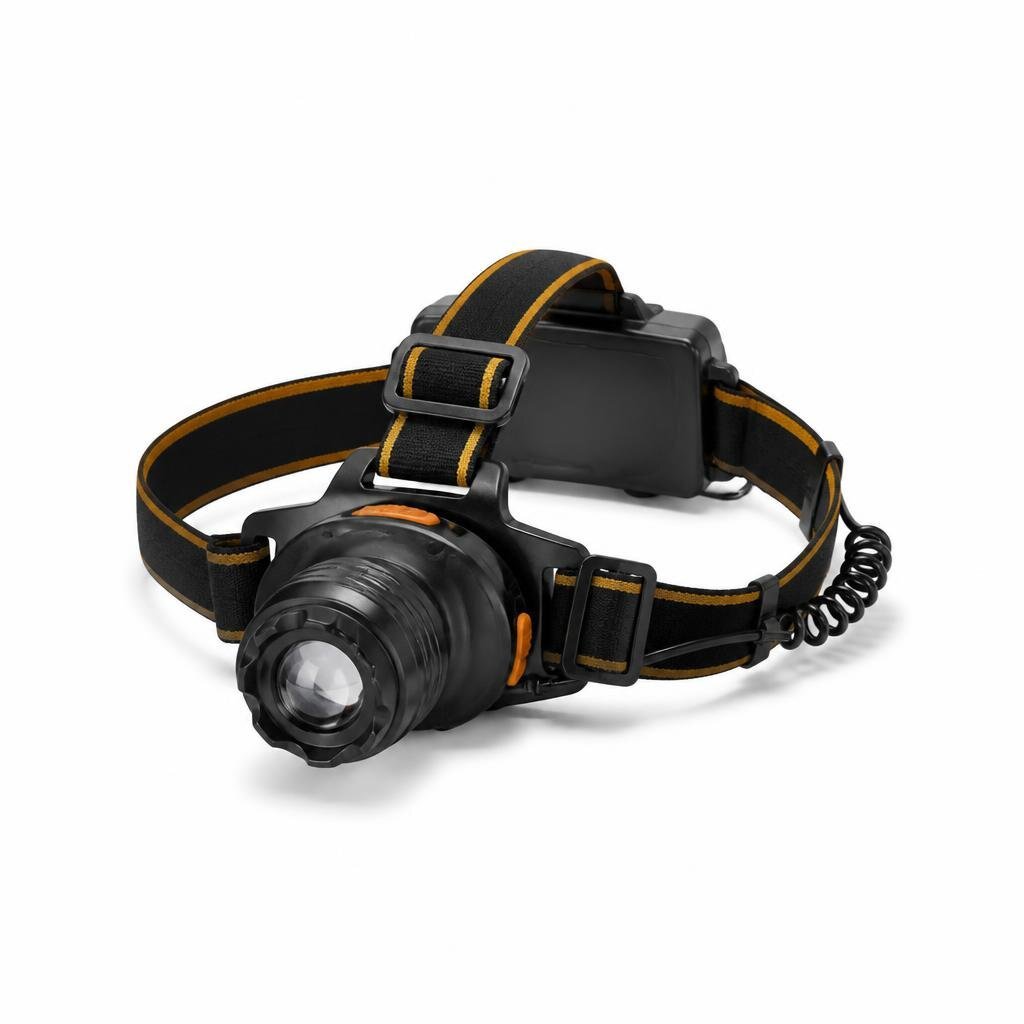 SANTA 101 RECHARGETABLE HEAD LAMP - ZOOM TYPE