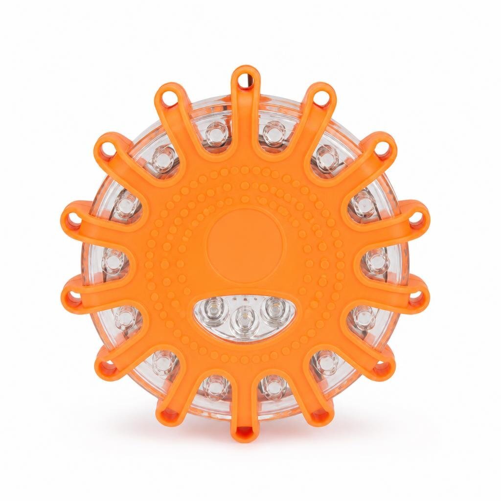 12+3 LED ROAD FLARES CAR WARNING LIGHT