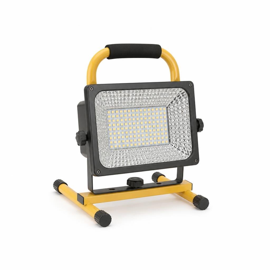50W RECHARGEABLE LED FLOOD LIGHT