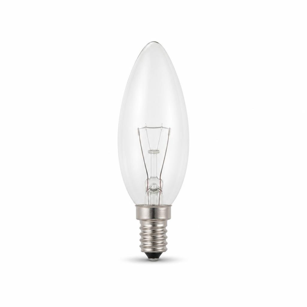 CHIYODA E14 40W CLEAR CANDLE BULB