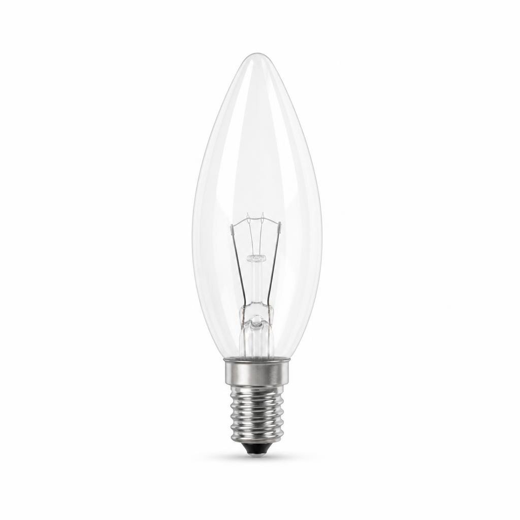 CHIYODA E27 5W CLEAR CANDLE BULB