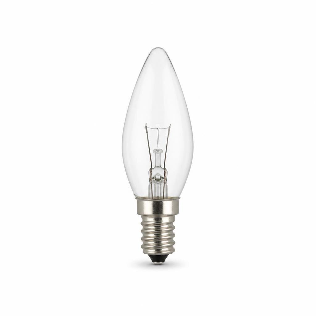 CHIYODA E14 40W CLEAR P/PONG BULB