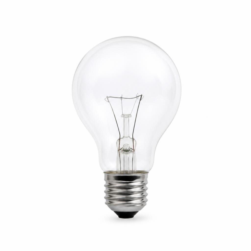 CHIYODA E27 25W CLEAR P/PONG BULB