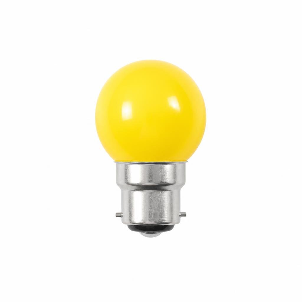 CHIYODA B22 5W (Y) PING PONG BULB