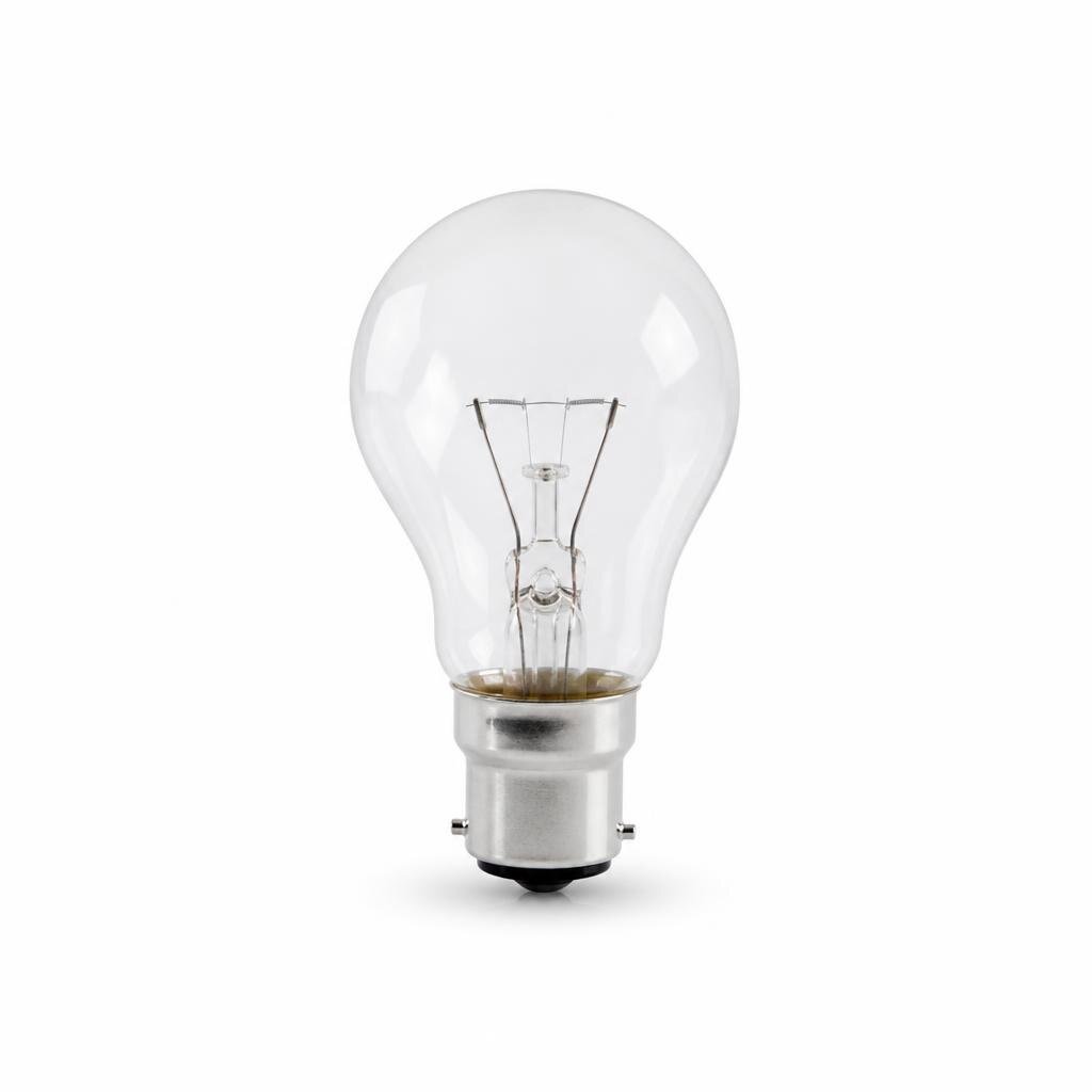 CHIYODA B22 60W CLEAR BULB