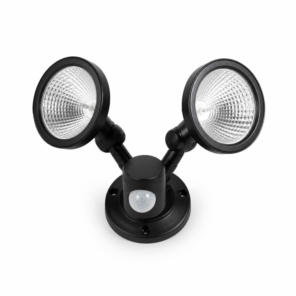 GELOOF 2X50W D/L OUTDOOR SPORTLIGHT