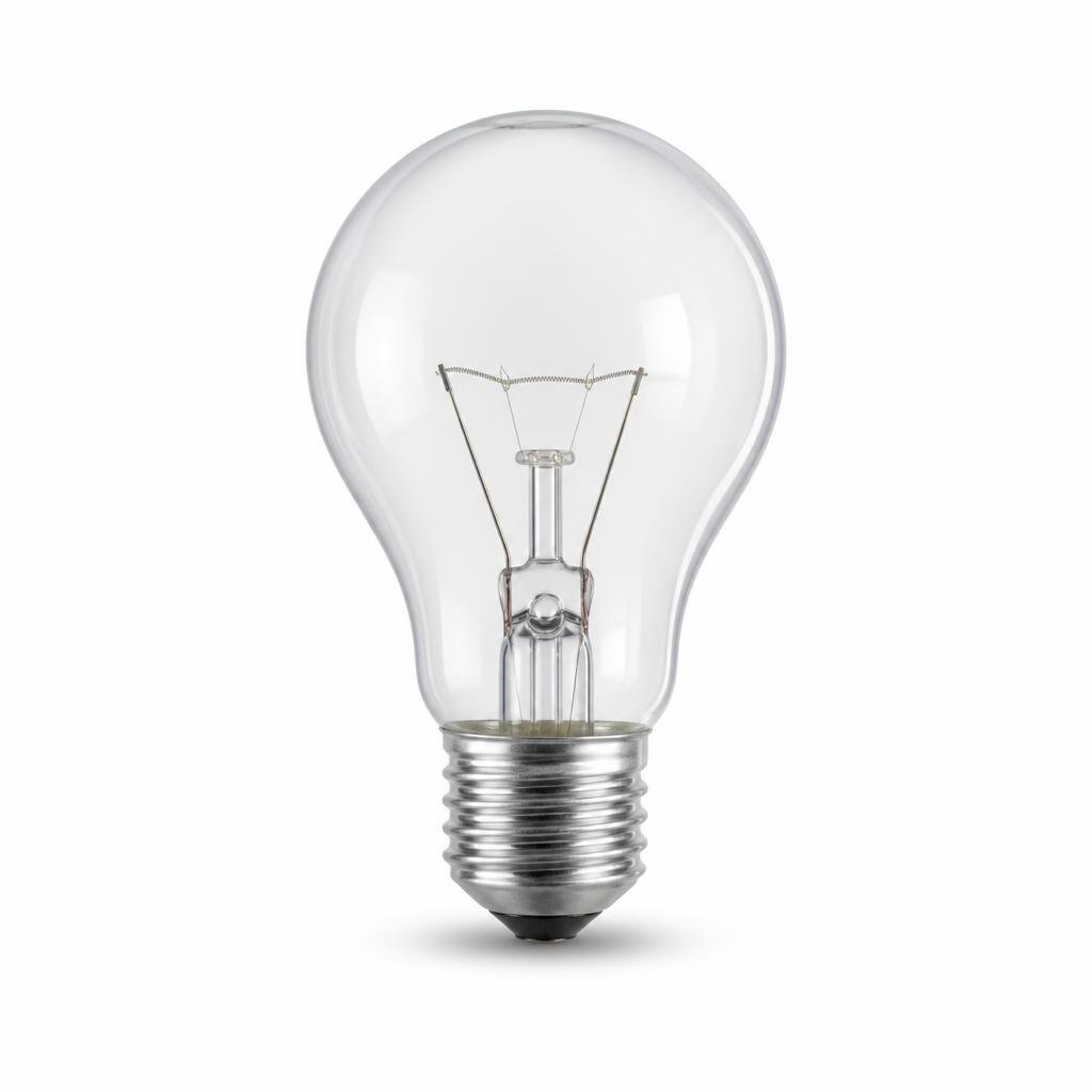 MIDEA E27 100W A60 STD BULB - CLEAR