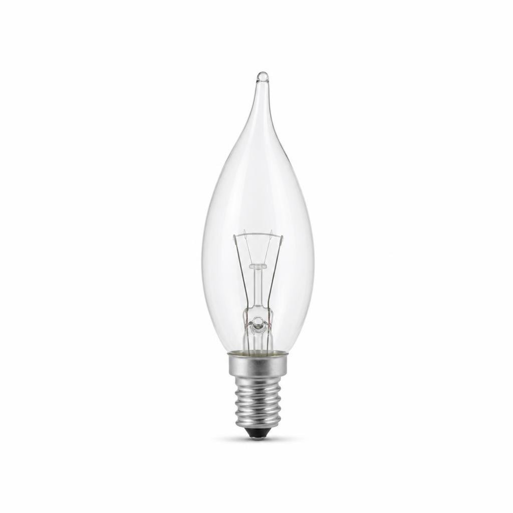 MIDEA E14 40W CA35 TAILED BULB - CLEAR