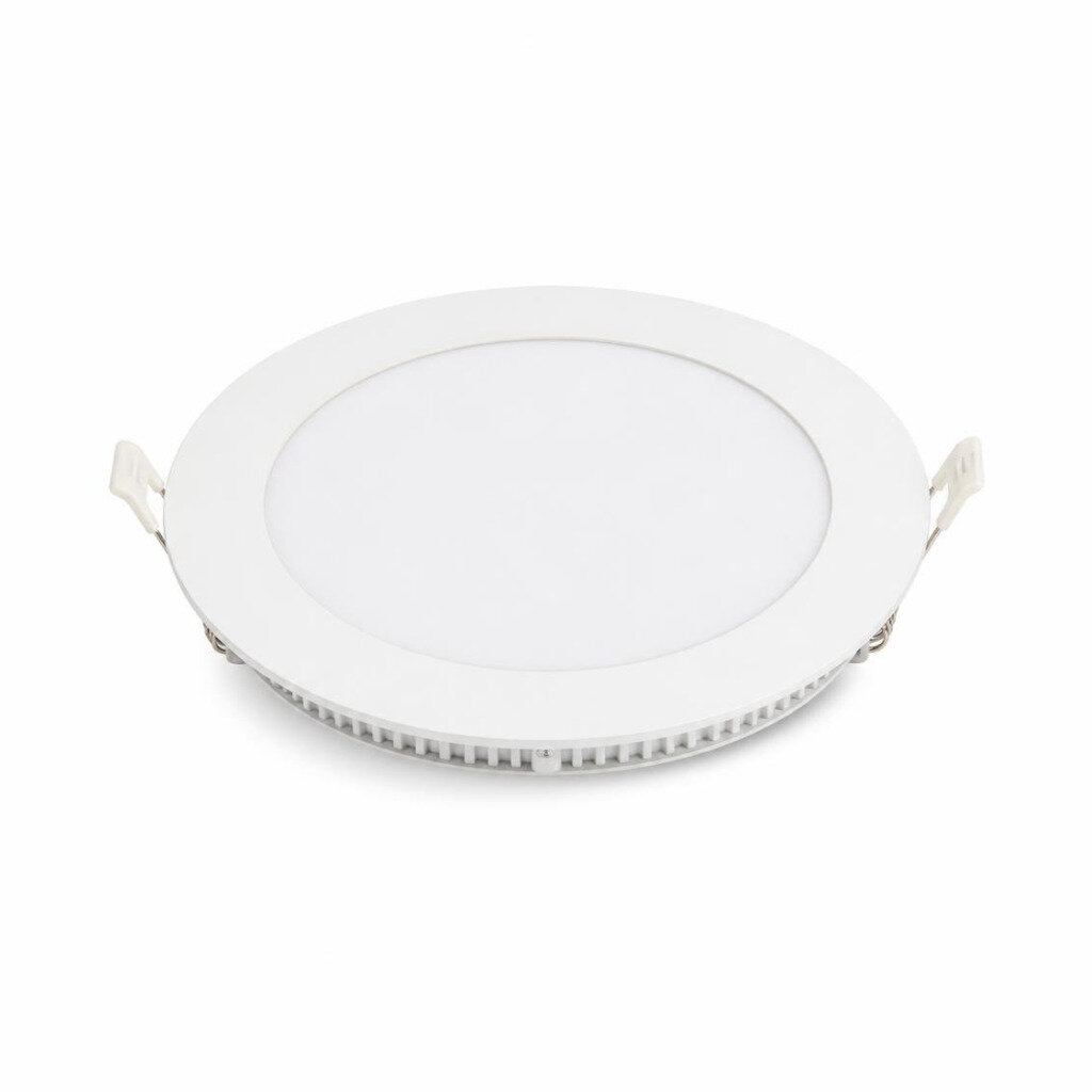 FIREFLY LED 6" 12W PANEL LIGHT 6500K ROUND - W/W