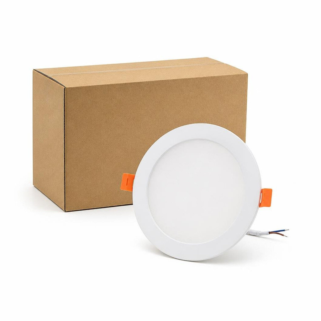 FIGHTER 6" 20W C/W LED PLASTIC DOWNLIGHT - ROUND - SIRIM - 4000K (60PCS/CTN)