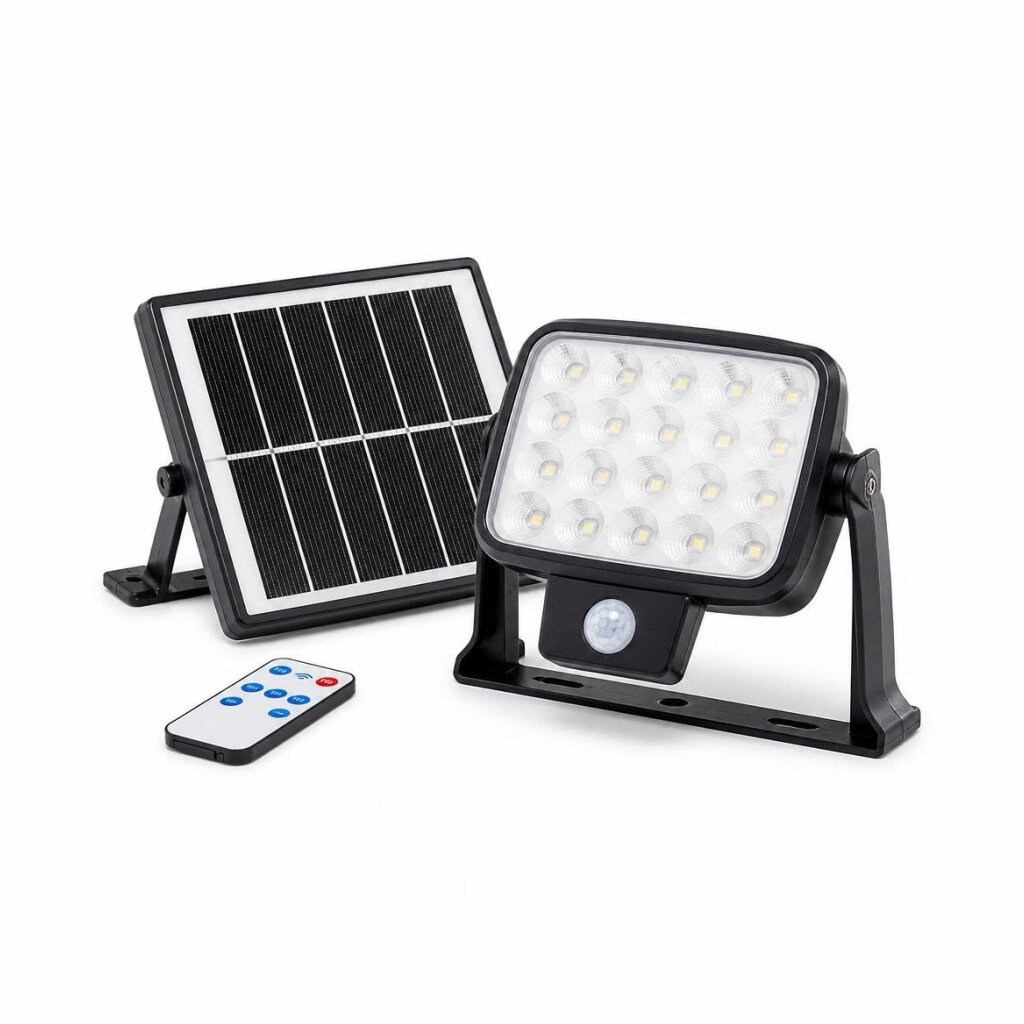 NESUX 60W D/L SOLAR SPOTLIGHT C/W REMOTE