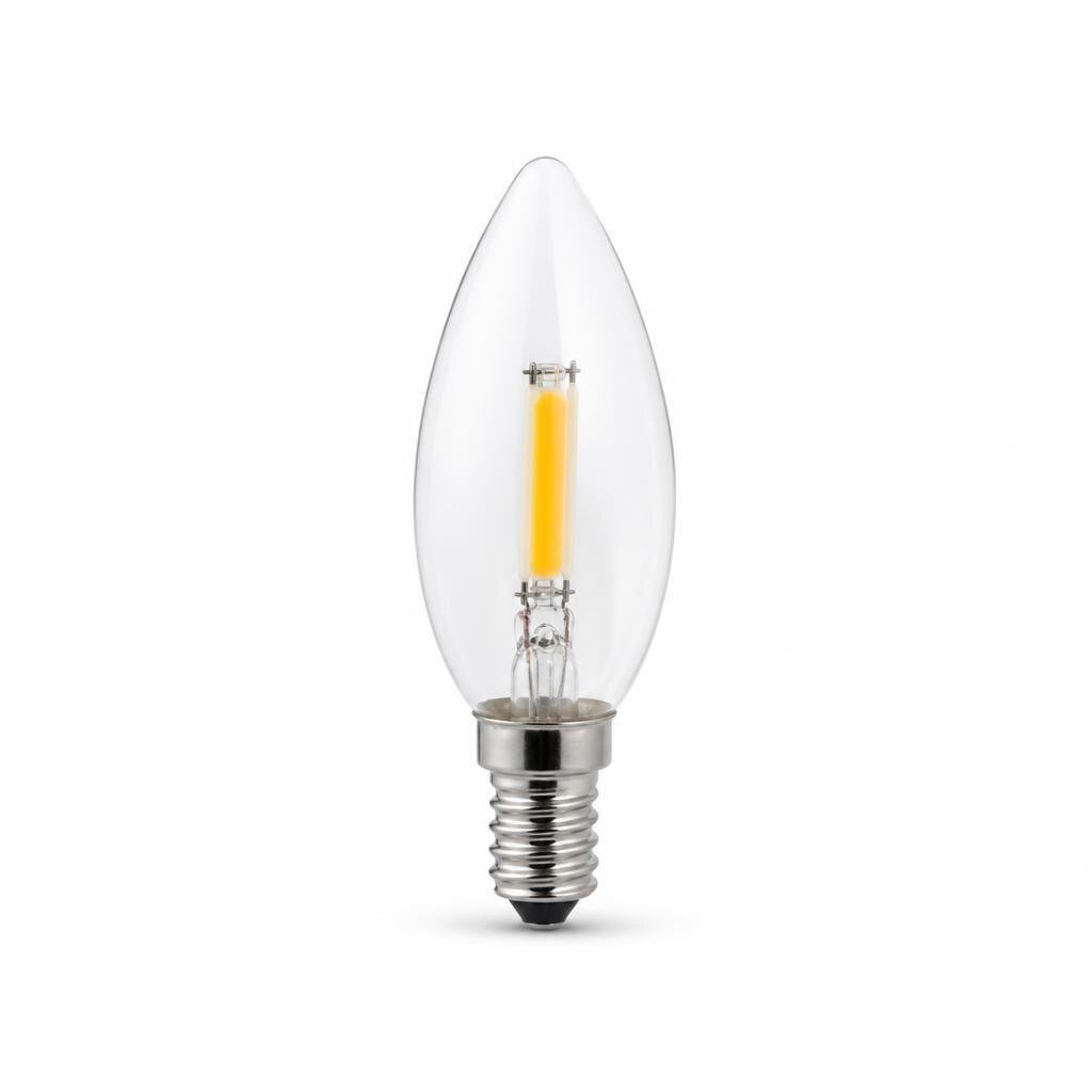 NESUX E14 4W W/W LED CANDLE BULB (COB)