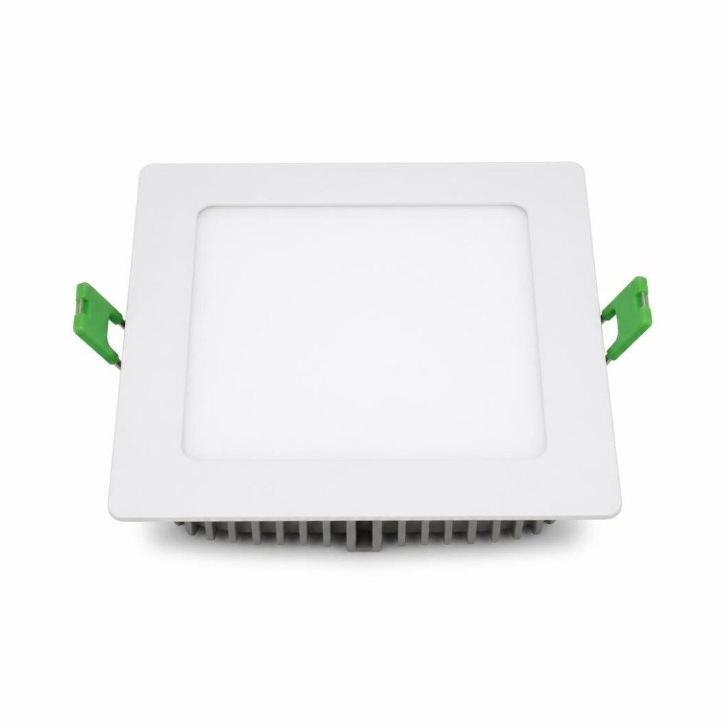 GREEN LED 6" 15W D/L LED DOWNLIGHT - SQUARE