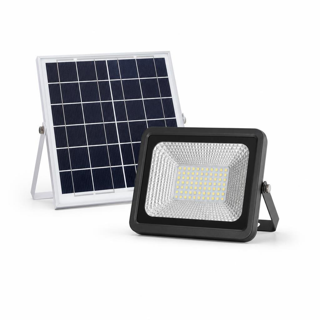 SOLAR 40W D/L LED FLOOD LIGHT