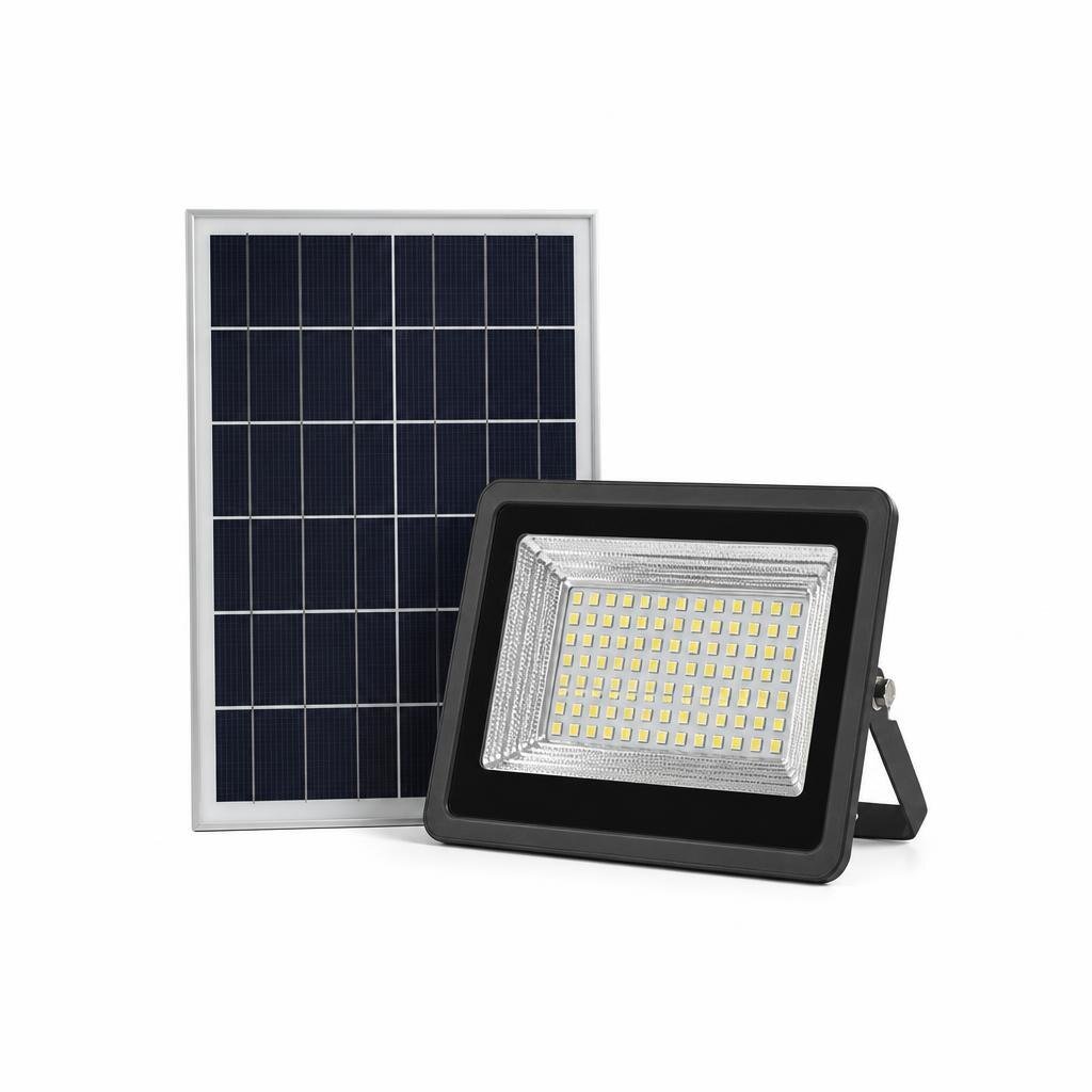 SOLAR 100W D/L LED FLOOD LIGHT