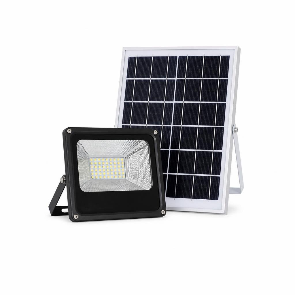 SOLAR 30W T-COLOUR LED FLOOD LIGHT