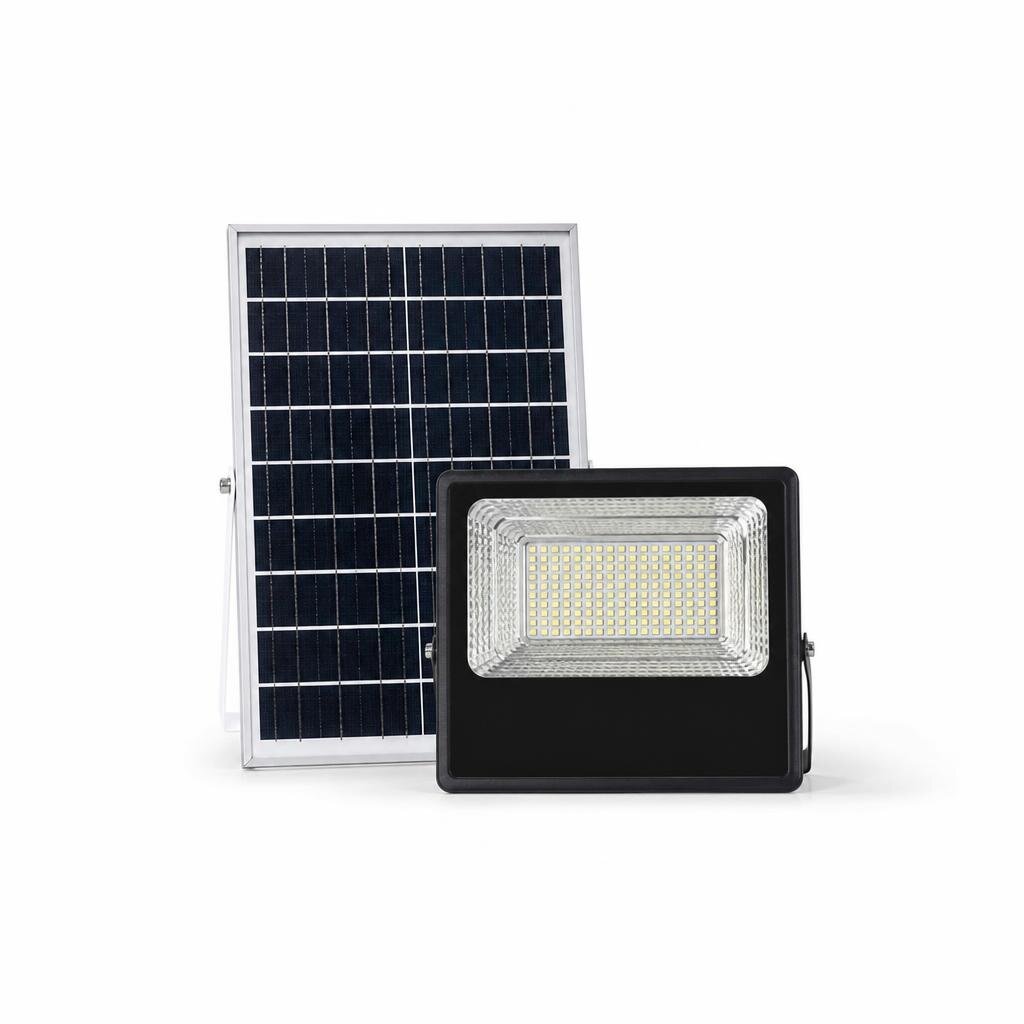 SOLAR 100W T-COLOUR LED FLOOD LIGHT