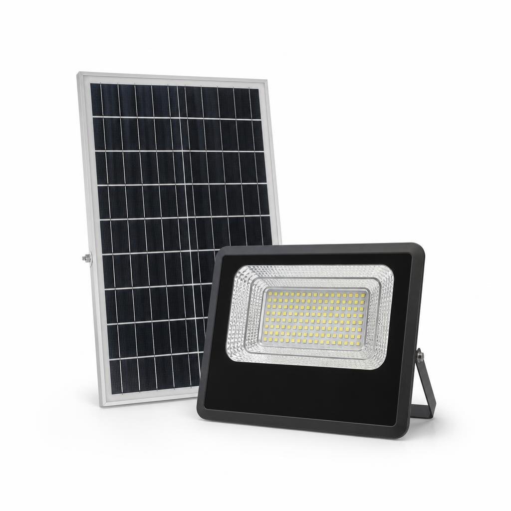 SOLAR 200W T-COLOUR LED FLOOD LIGHT