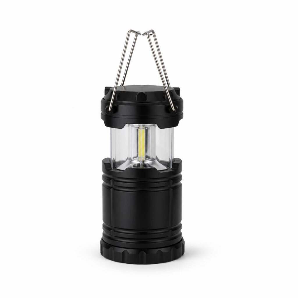 E-MAX L-27 CAMPING LAMP - BLACK