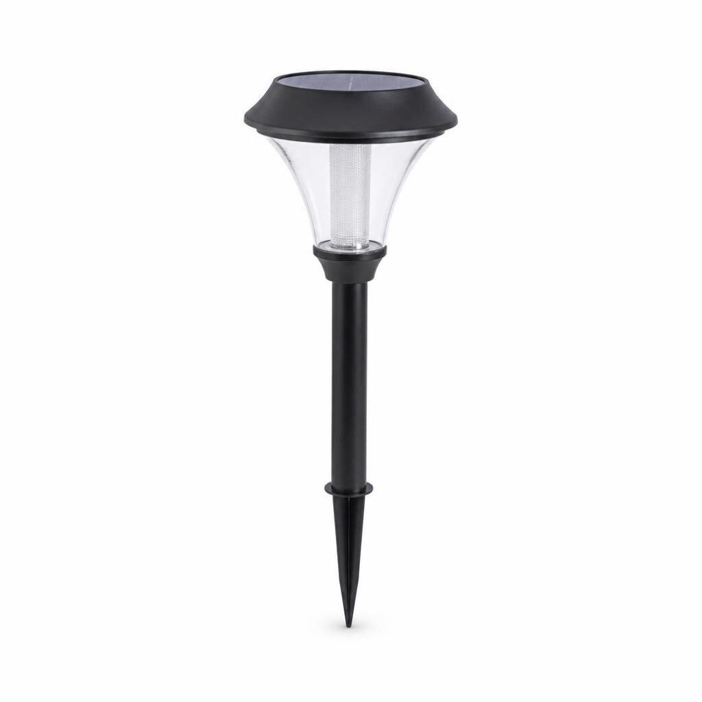 SOLAR CB-622 2IN1 LAWN LIGHT BLK