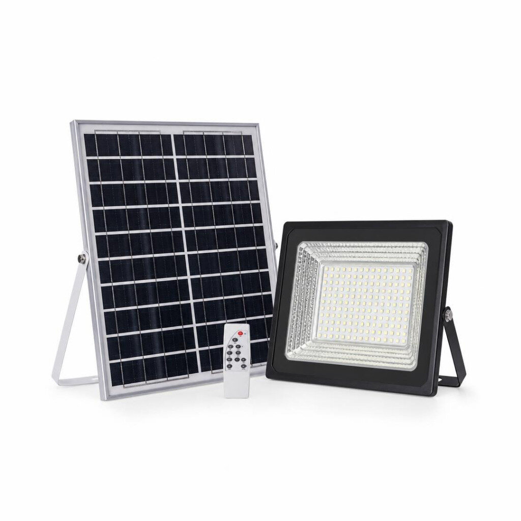 NIPPON 300W D/L LED SOLAR SPOTLIGHT C/W REMOTE