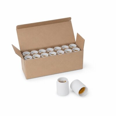 IT ES218 ES LAMP HOLDER - WHITE (24PCS/BOX)