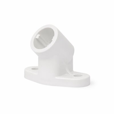 WS-0208 ES ANGLE BATTEN  HOLDER WHITE