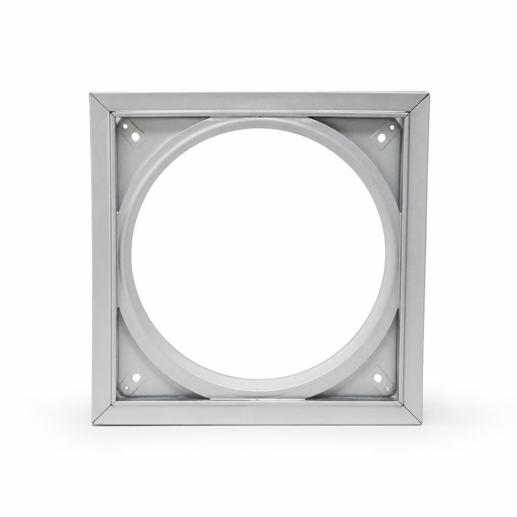 10" X 10" EXHAUST FAN FRAME - ALUMINIUM